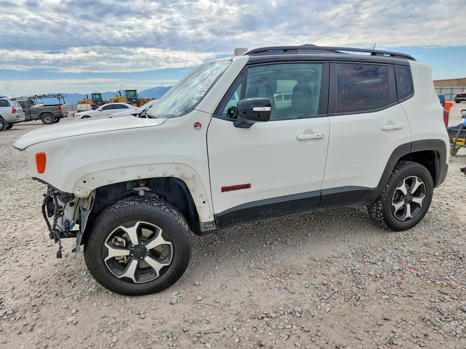 2022 Jeep Renegade VIN ZACNJDC1XNPN68026 COPART salvage auction — FRONT END, Ut - Salvage Certificate, sold $2,550 on 2026-08-11 (photo 1)