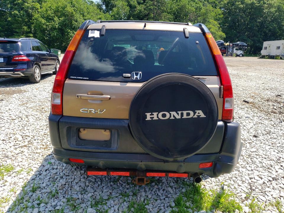 2003 Honda Cr-v VIN SHSRD78813U144024 COPART salvage auction — REAR END, MA - CERT OF TITLE-RECONSTRCTD COLL, sold $400 on 2026-07-16 (photo 6)