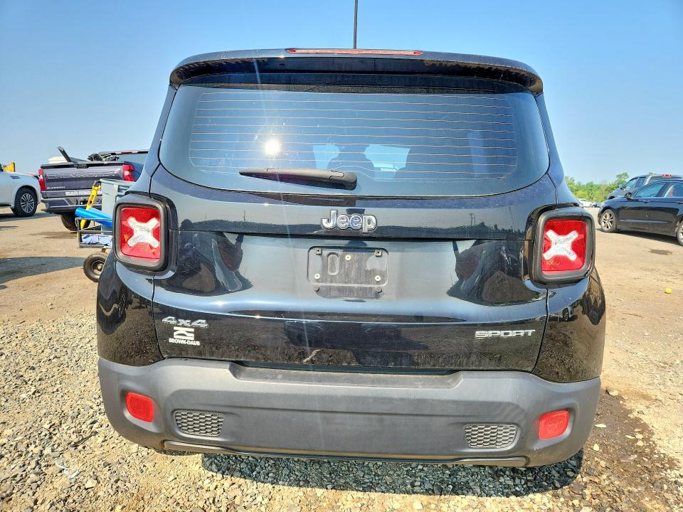 2015 Jeep Renegade VIN ZACCJBAT0FPB52825 COPART salvage auction — ROOF, Pa - Certificate Of Salvage, sold $2,000 on 2026-08-04 (photo 6)