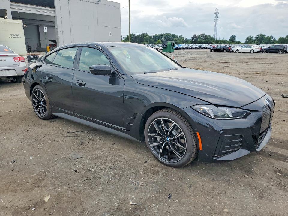 2026 BMW I4 VIN WBY43HD05TFW49911 COPART salvage auction — REAR END, Va - Certificate Of Title (P), sold $32,000 on 2026-08-26 (photo 4)