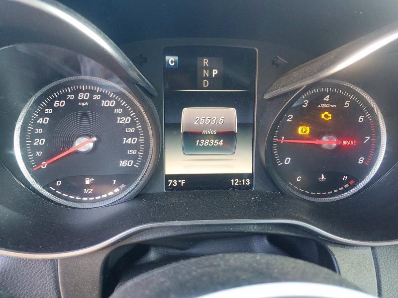 2019 Mercedes-benz Glc VIN WDC0G4KB2KV146465 COPART salvage auction — WATER/FLOOD, Fs - Salvage Title, sold $7,000 on 2026-08-10 (photo 9)