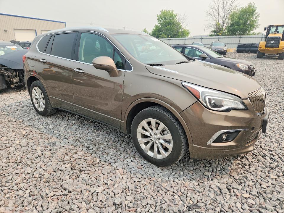 2017 Buick Envision VIN LRBFXDSA9HD095552 COPART salvage auction — FRONT END, Wi - Certificate Of Title, sold $4,800 on 2026-07-27 (photo 4)
