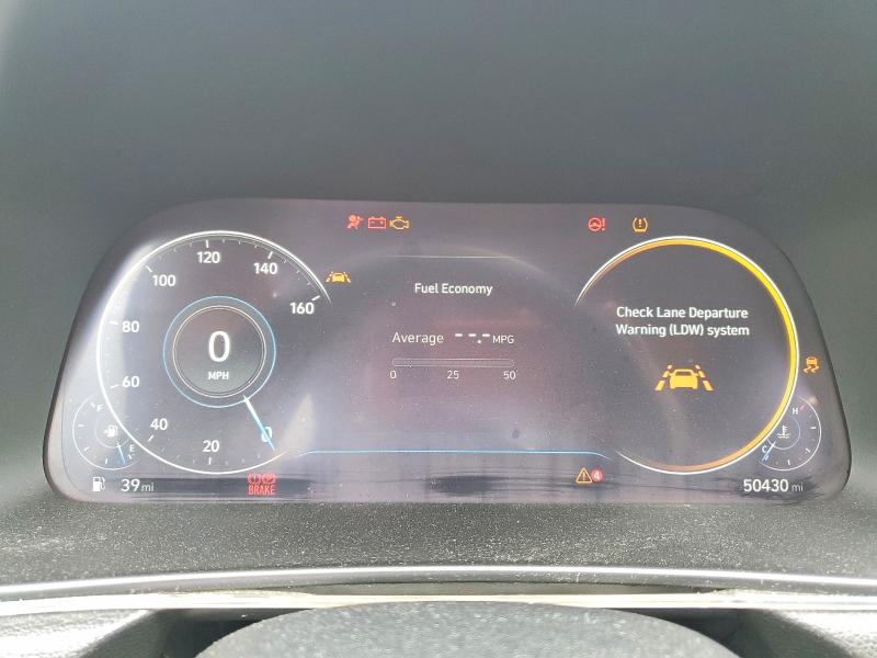 2020 Hyundai Sonata VIN 5NPEF4JA2LH061862 COPART salvage auction — FRONT END, RI - CERTIFICATE OF TITLE (P), sold $7,300 on 2026-08-20 (photo 9)