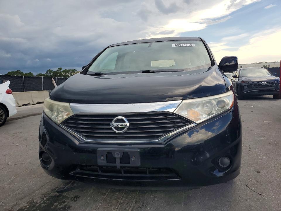 2012 Nissan Quest VIN JN8AE2KP3C9030660 COPART salvage auction — UNDERCARRIAGE, Fl - Certificate Of Title, sold $425 on 2026-07-28 (photo 5)