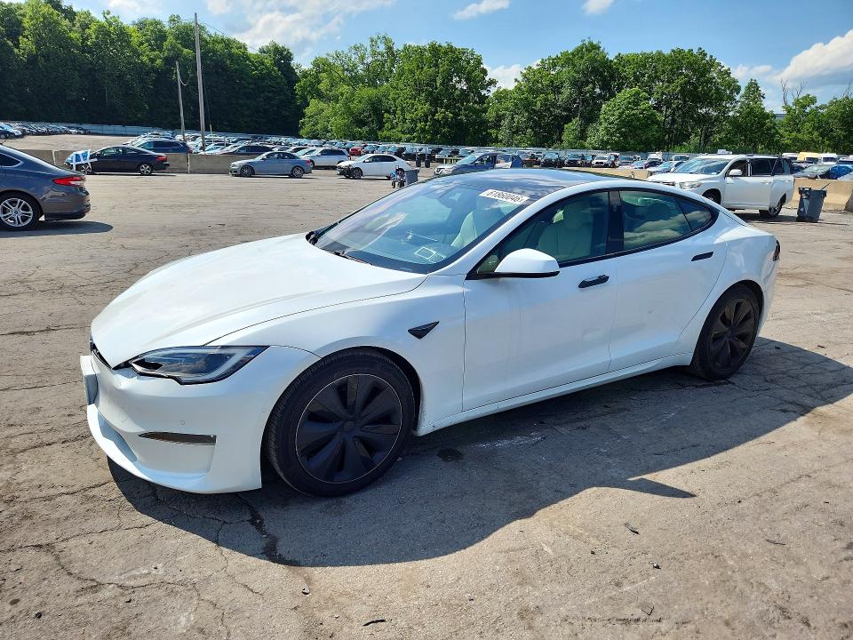 2023 Tesla Model s VIN 5YJSA1E56PF500319 — COPART salvage auction photo