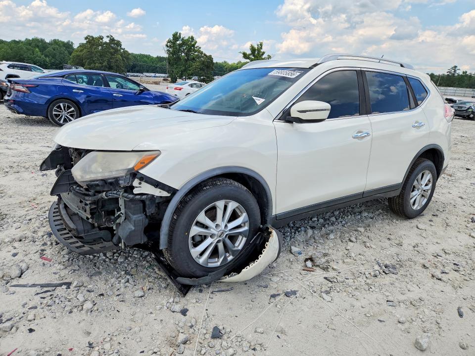 2016 Nissan Rogue VIN JN8AT2MT7GW005526 COPART salvage auction — FRONT END, GA - CERT OF TITLE-SALVAGE, sold $275 on 2026-07-29 (photo 1)