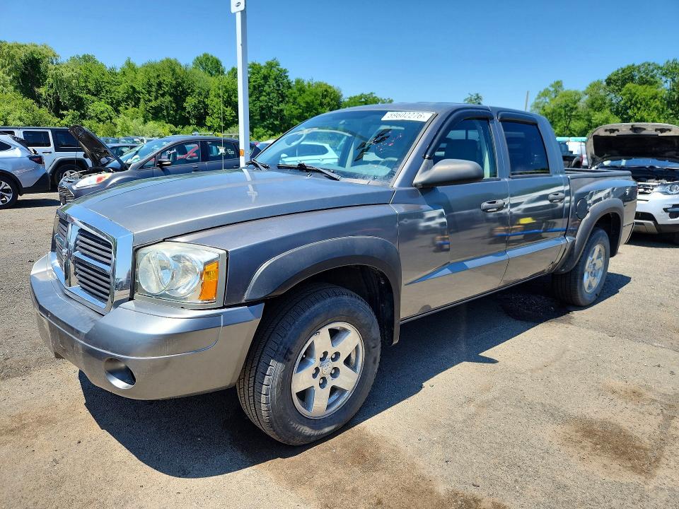 2006 Dodge Dakota VIN 1D7HE48N86S512989 COPART salvage auction — MINOR DENT/SCRATCHES, Vt - Certificate Of Title, sold $475 on 2026-07-09 (photo 1)