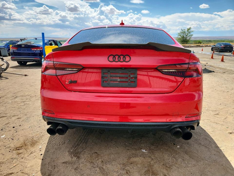 2019 Audi Rs5 VIN WAUB4CF53KA052122 COPART salvage auction — SIDE, NM - CERT OF TITLE-SALVAGE (P), sold $450 on 2026-07-23 (photo 6)