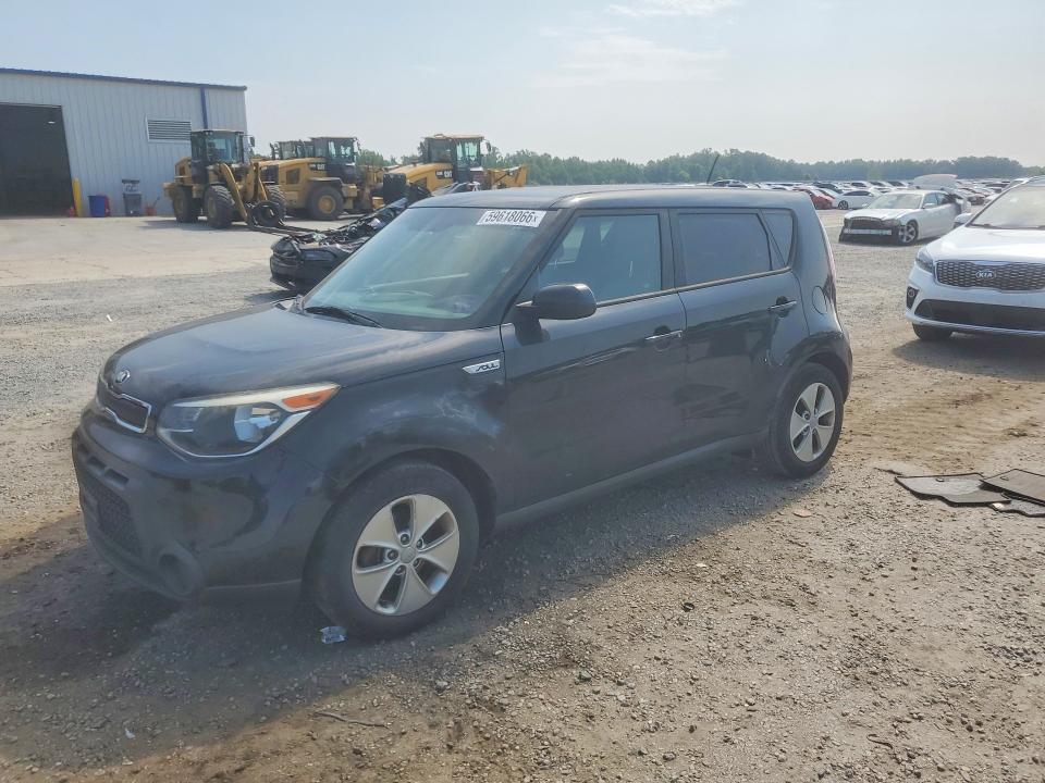 2016 Kia Soul VIN KNDJN2A2XG7260358 COPART salvage auction — NORMAL WEAR, NC - DEALER ONLY CLEAN TITLE, sold $1,250 on 2026-07-20 (photo 1)