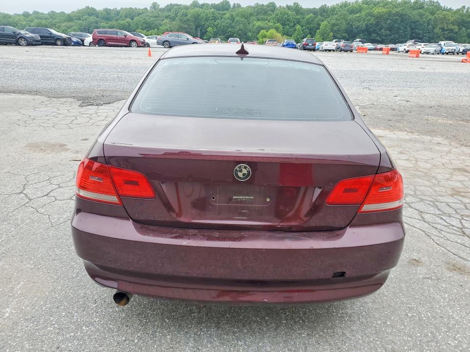 2008 BMW 3 series VIN WBAWV53508PF95242 COPART salvage auction — FRONT END, PA - CERT OF SALVAGE-W=FLOOD VEH, sold $400 on 2026-07-20 (photo 6)