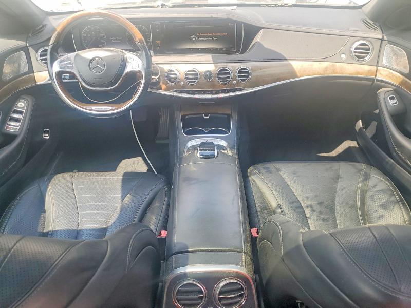2015 Mercedes-benz S-klasse VIN WDDUG8FB4FA118016 COPART salvage auction — MECHANICAL, Mo - Cert Of Title-Repossessed (P), sold $7,700 on 2026-07-28 (photo 8)