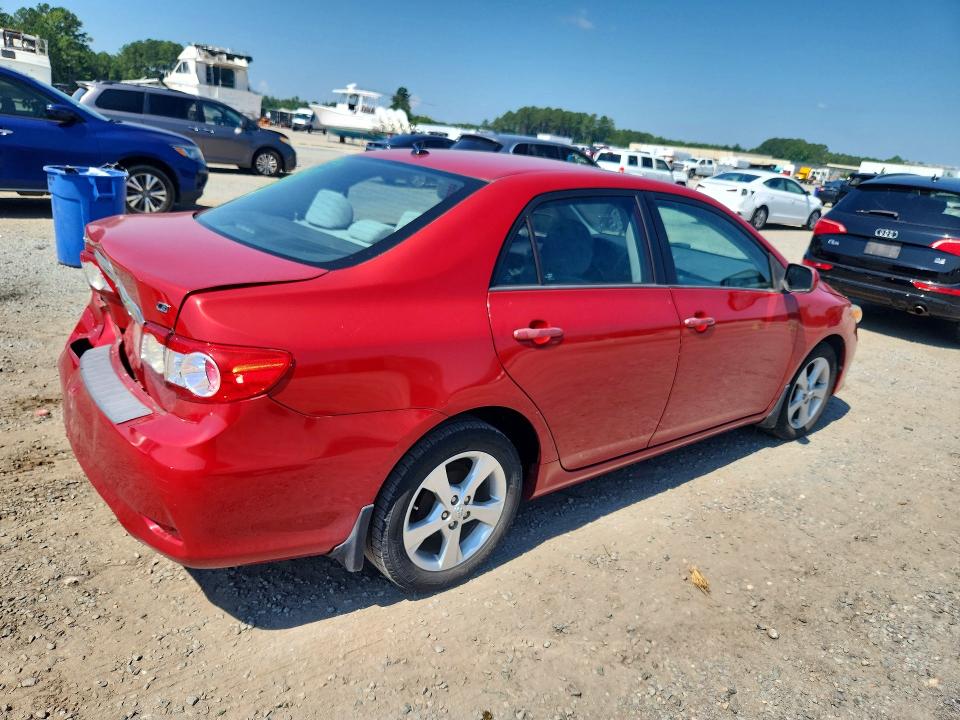 2012 Toyota Corolla VIN 5YFBU4EE1CP021345 COPART salvage auction — REAR END, Nc - Salvage Certificate Of Title, sold $425 on 2026-07-27 (photo 3)