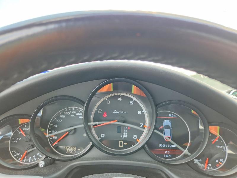 2010 Porsche Panamera VIN WP0AC2A77AL090105 COPART salvage auction — REAR END, TX - CERTIFICATE OF TITLE (P), sold $14,600 on 2026-07-27 (photo 9)