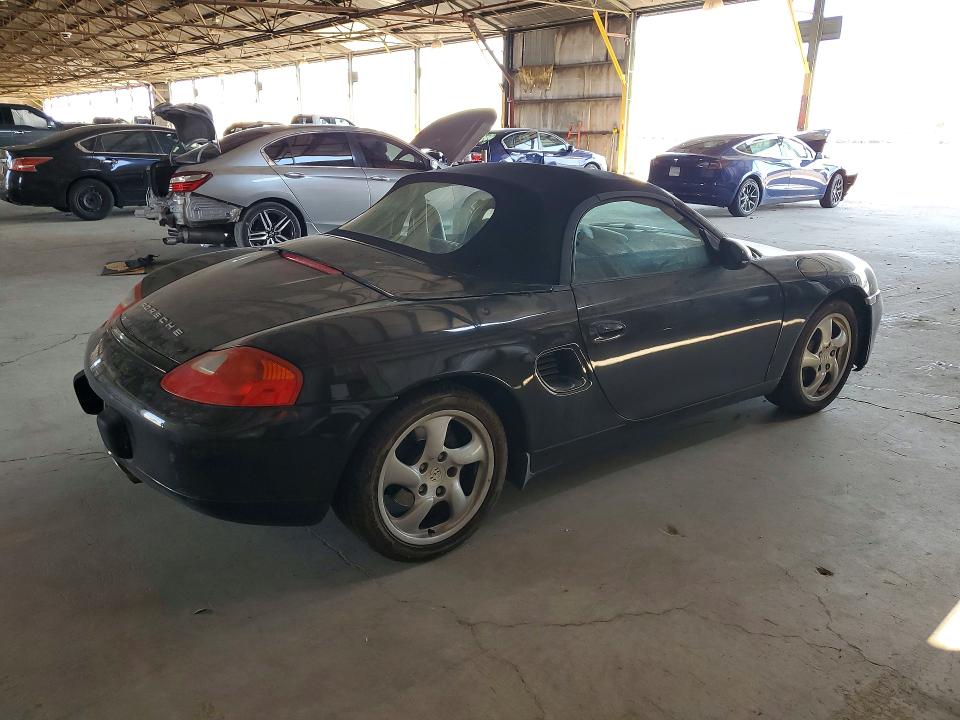 1997 Porsche Boxster VIN WP0CA2987VS621763 COPART salvage auction — FRONT END, AZ - CERT OF TITLE-RESTORED SALVAGE, sold $1,350 on 2026-08-19 (photo 3)