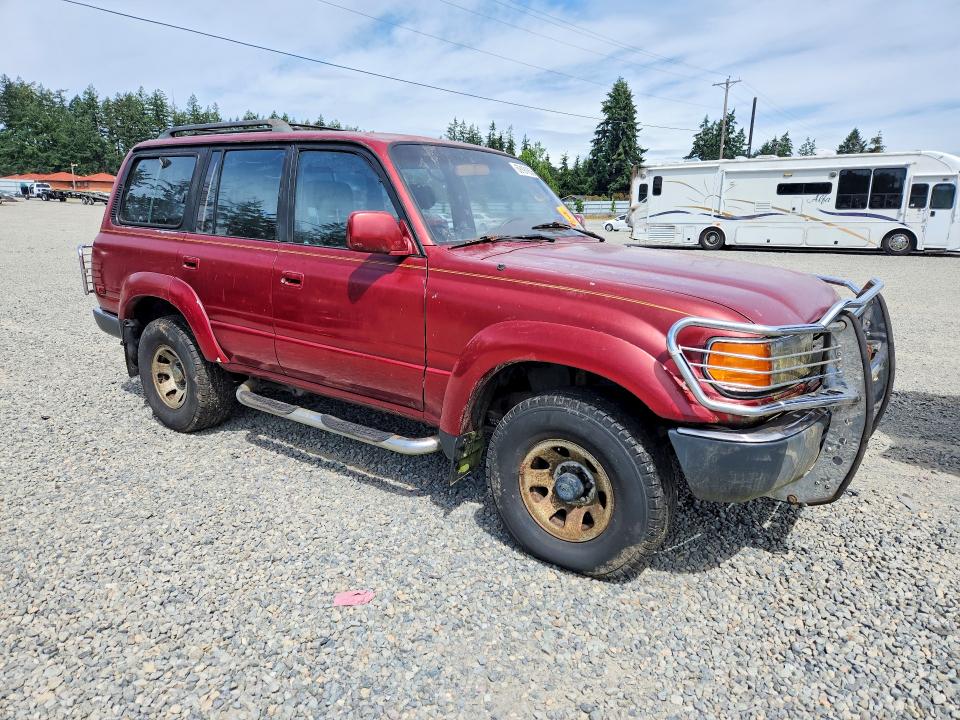 1992 Toyota Land cruiser VIN JT3FJ80W7N0046740 COPART salvage auction — MINOR DENT/SCRATCHES, WA - VEHICLE CERT OF OWNERSHIP-TITL, sold $1,800 on 2026-07-31 (photo 4)