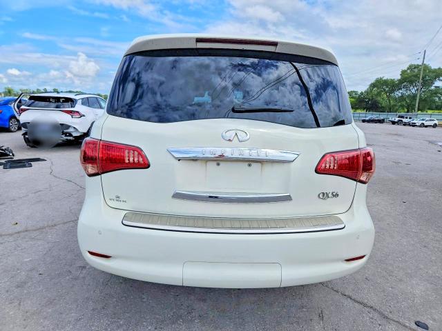 2012 Infiniti Qx56 VIN JN8AZ2NC5C9317804 COPART salvage auction — MINOR DENT/SCRATCHES, Tn - Certificate Of Title (P), sold $800 on 2026-07-23 (photo 6)