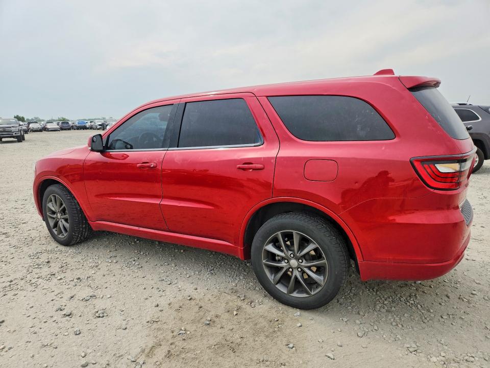 2018 Dodge Durango VIN 1C4RDJDG4JC282412 COPART salvage auction — HAIL, CO - CERTIFICATE OF TITLE (P), sold $3,350 on 2026-07-09 (photo 2)