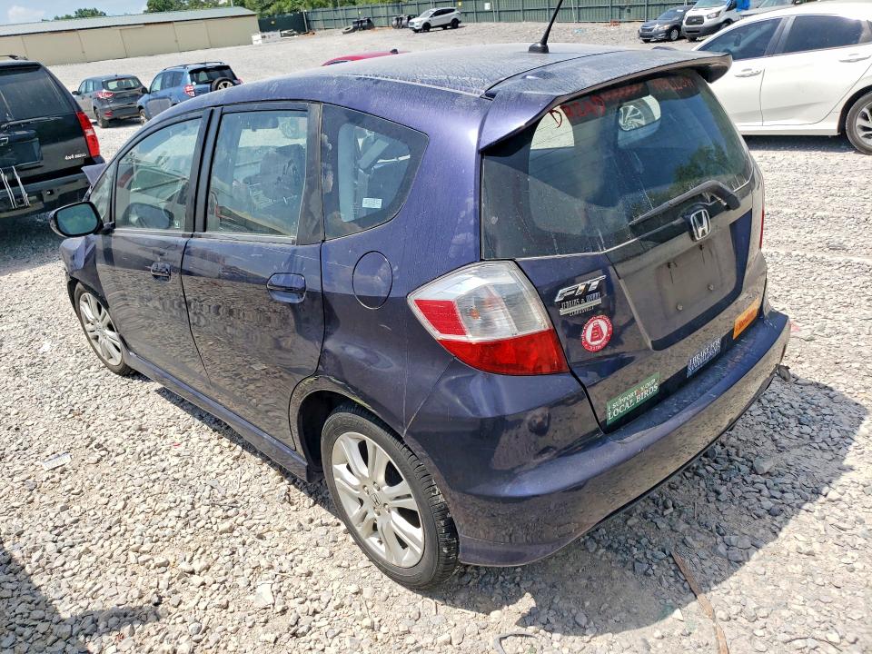 2009 Honda Fit VIN JHMGE88449S035839 COPART salvage auction — FRONT END, Tn - Salvage Certificate, sold $175 on 2026-07-23 (photo 2)