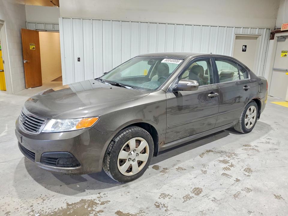 2010 Kia Optima VIN KNAGG4A87A5436416 COPART salvage auction — REAR END, NY - MV-907A SALVAGE CERTIFICATE, sold $425 on 2026-07-20 (photo 1)