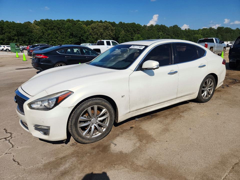 2015 Infiniti Q70 VIN JN1BY1AP0FM542223 COPART salvage auction — MECHANICAL, Ms - Certificate Of Title, sold $225 on 2026-07-10 (photo 1)