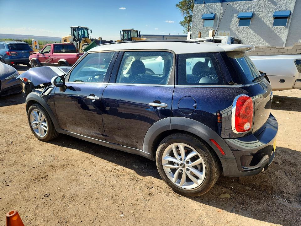 2012 Mini Cooper VIN WMWZC5C54CWL61541 COPART salvage auction — FRONT END, Nm - Cert Of Title-Salvage, sold $200 on 2026-08-17 (photo 2)