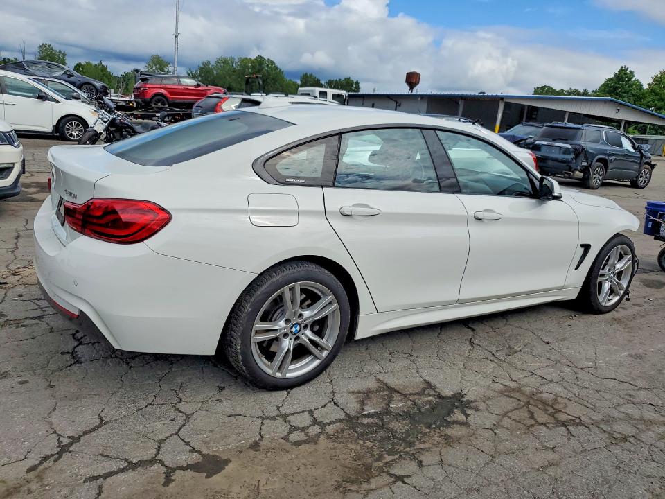 2018 BMW 4er VIN WBA4J3C57JBG96434 COPART salvage auction — FRONT END, Ny - Mv-907A Salvage Certificate, sold $7,300 on 2026-08-20 (photo 3)
