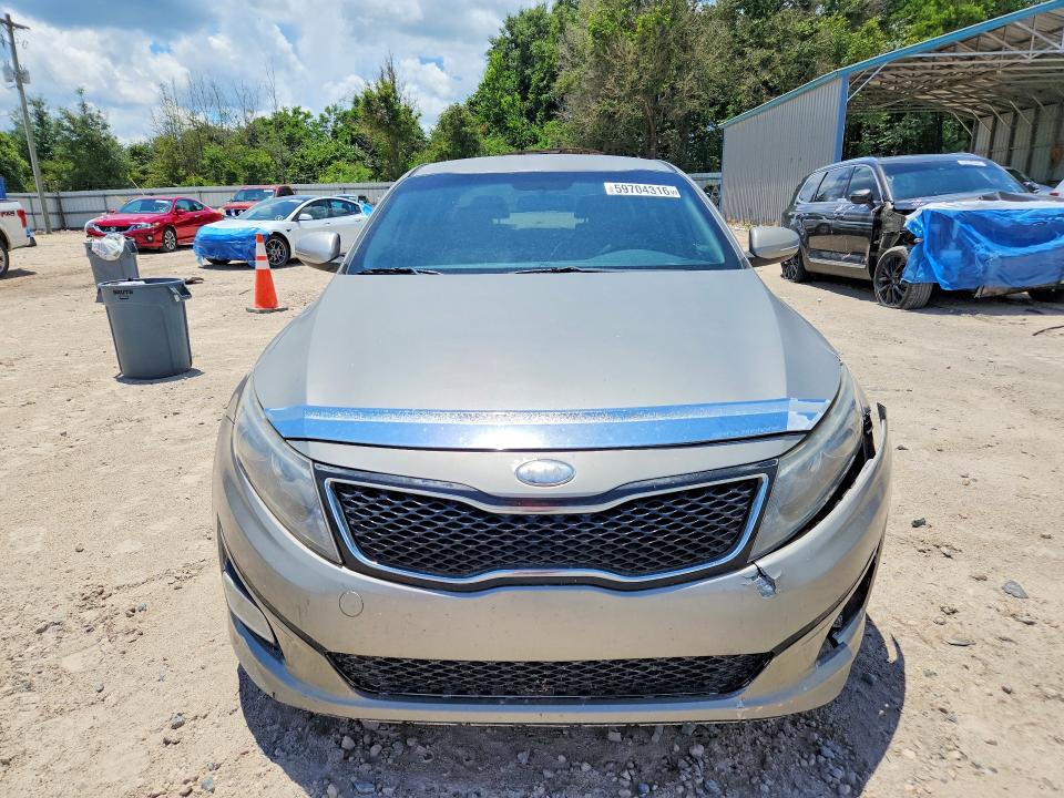 2014 Kia VIN KNAGM4A71E5494348 COPART salvage auction — FRONT END, Fl - Cert Of Title-Rebuilt, sold $575 on 2026-07-24 (photo 5)