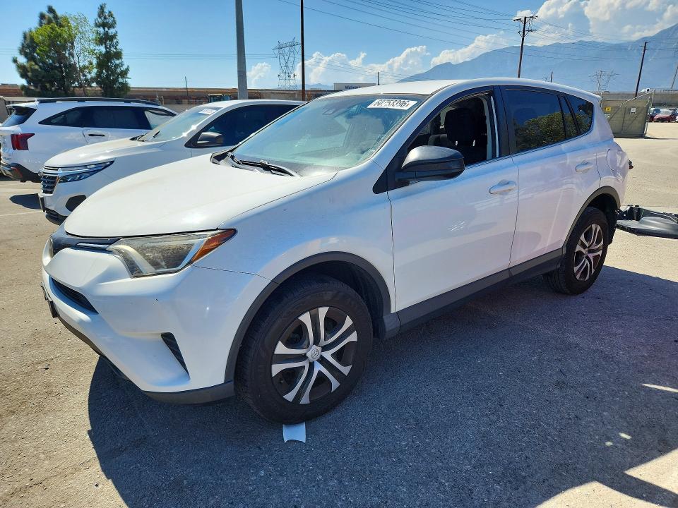 2018 Toyota Rav 4 VIN JTMZFREVXJJ184860 COPART salvage auction — REAR END, Ca - Salvage Certificate, sold $600 on 2026-07-21 (photo 1)