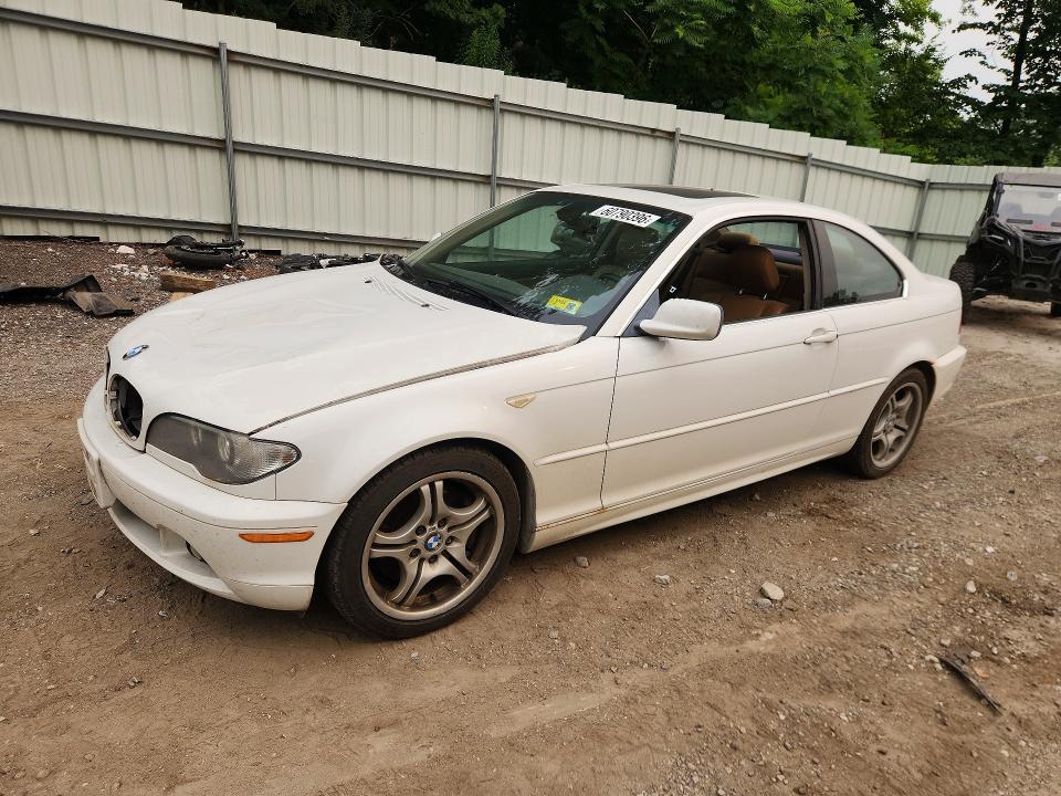 2005 BMW 3er VIN WBABD53485PD99750 COPART salvage auction — FRONT END, Vt - Cert Of Title-Salvage Vehicle, sold $1,950 on 2026-08-03 (photo 1)