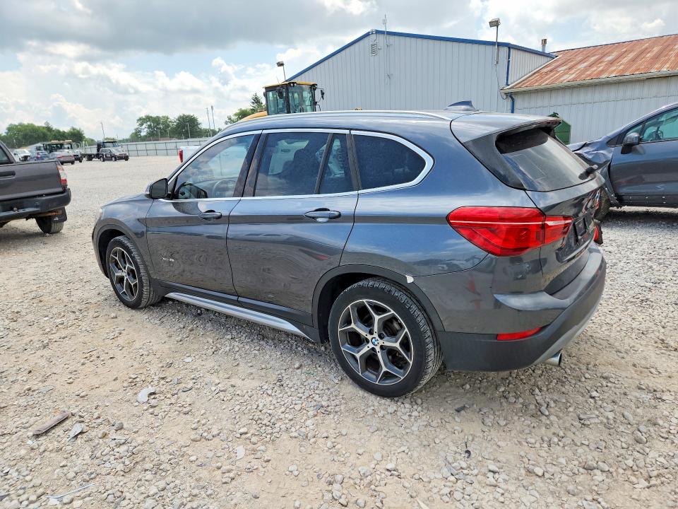 2018 BMW X1 VIN WBXHT3C34J5K27989 COPART salvage auction — REAR END, Wv - Certificate Of Title, sold $125 on 2026-07-24 (photo 2)