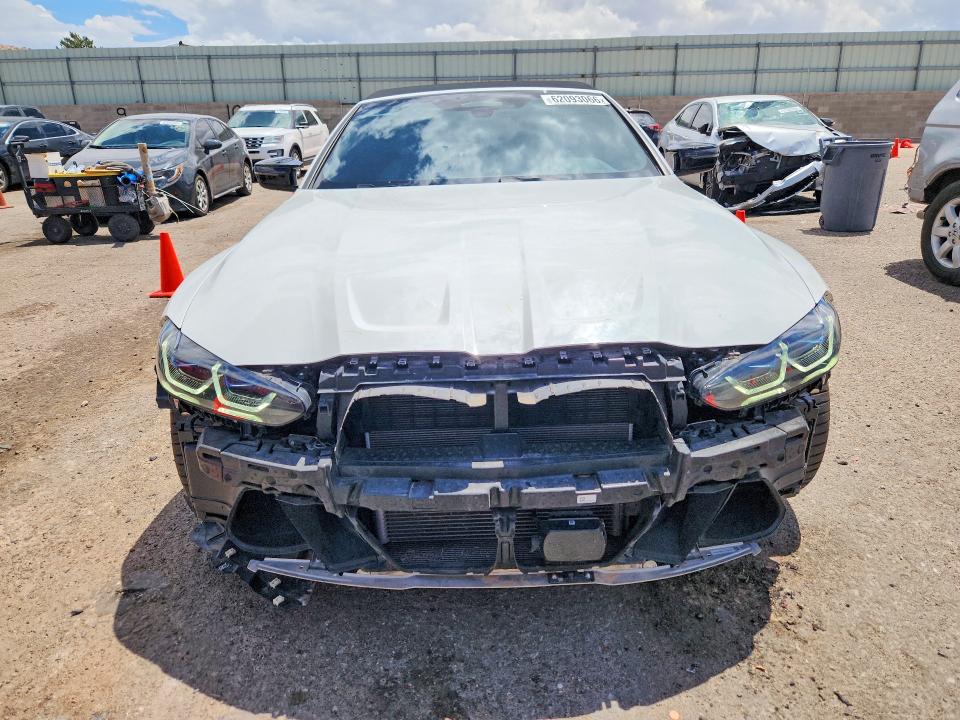 2022 BMW M4 VIN WBS33BA02NCK90755 COPART salvage auction — FRONT END, NM - CERT OF TITLE-SALVAGE, sold $36,999 on 2026-08-31 (photo 5)