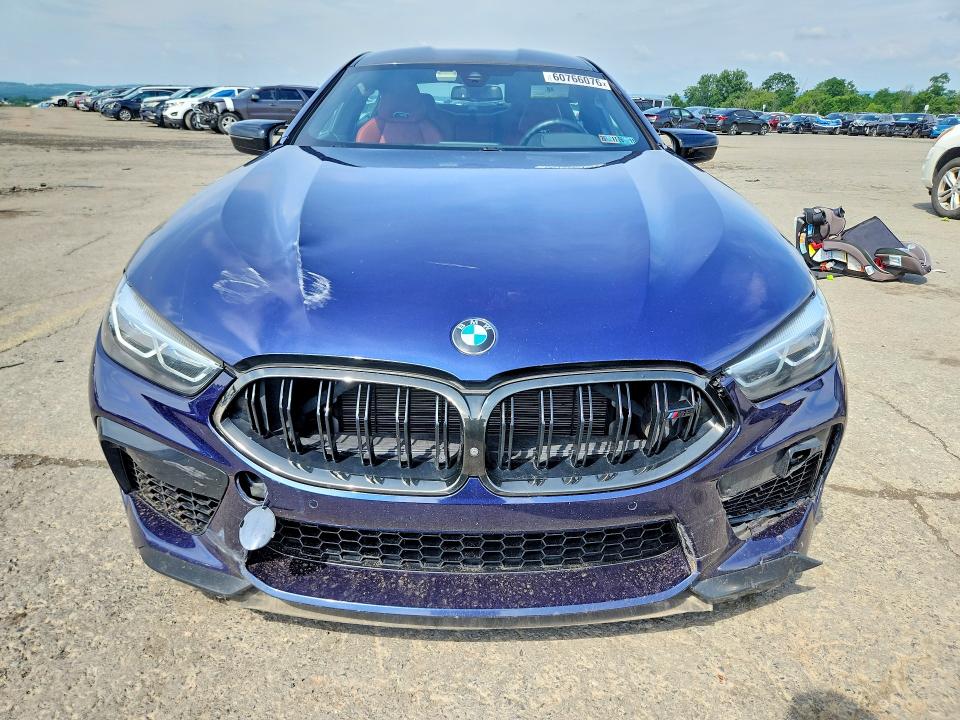 2021 BMW M8 VIN WBSGV0C02MCF85742 COPART salvage auction — SIDE, Pa - Certificate Of Salvage, sold $29,500 on 2026-07-31 (photo 5)