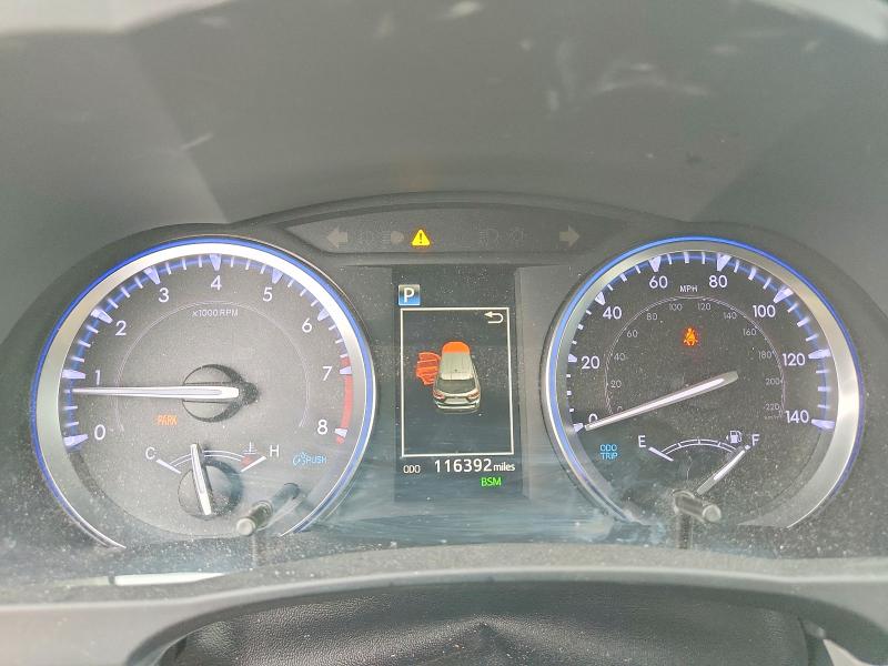 2019 Toyota Highlander VIN 5TDJZRFH4KS989853 COPART salvage auction — REAR END, Md - Cert Of Salvage > 75% Damage, sold $7,800 on 2026-07-16 (photo 9)