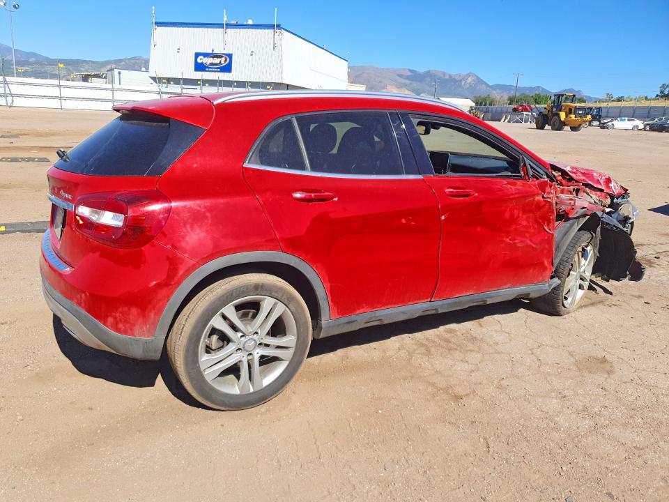 2016 Mercedes-benz Gla-klasse VIN WDCTG4GB0GJ209048 COPART salvage auction — FRONT END, Co - Dis/Dlr/Exp Only Clean Title, sold $1,500 on 2026-07-27 (photo 3)