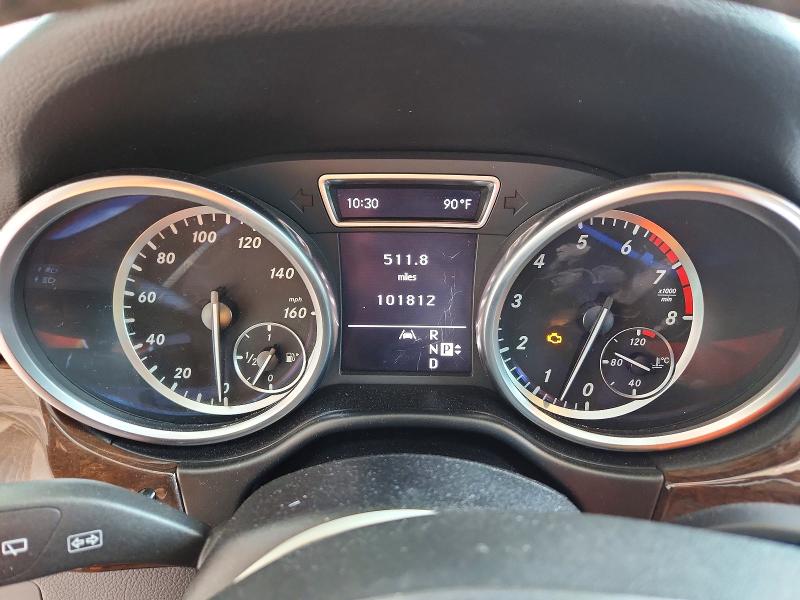 2012 Mercedes-benz M-klasse VIN 4JGDA5HB6CA068783 COPART salvage auction — MINOR DENT/SCRATCHES, Fl - Certificate Of Title (P), sold $925 on 2026-07-18 (photo 9)