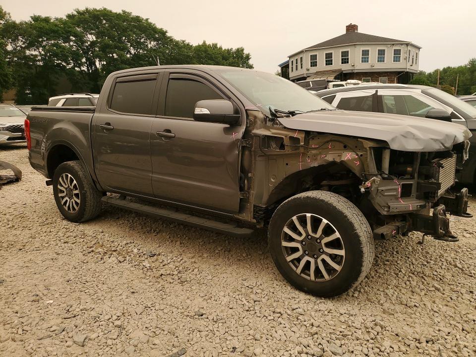 2021 Ford Ranger VIN 1FTER4FH4MLD06090 COPART salvage auction — FRONT END, Ma - Cert Of Title-Salvage, sold $7,300 on 2026-08-20 (photo 4)