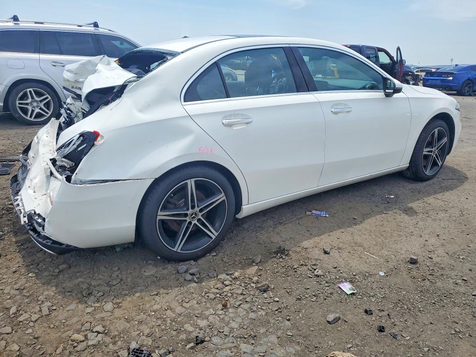 2019 Mercedes-benz A-klasse VIN WDD3G4FB0KW000644 COPART salvage auction — REAR END, Pa - Certificate Of Salvage, sold $3,950 on 2026-08-14 (photo 3)