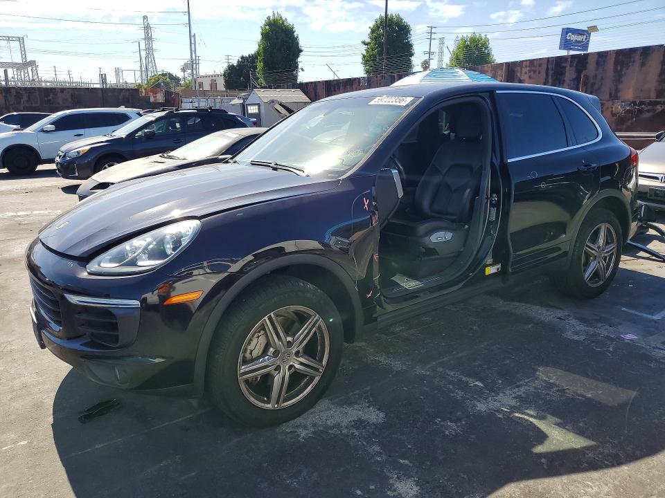 2015 Porsche Cayenne VIN WP1AB2A28FLA56123 COPART salvage auction — SIDE, Ca - Salvage Certificate, sold $3,100 on 2026-07-22 (photo 1)