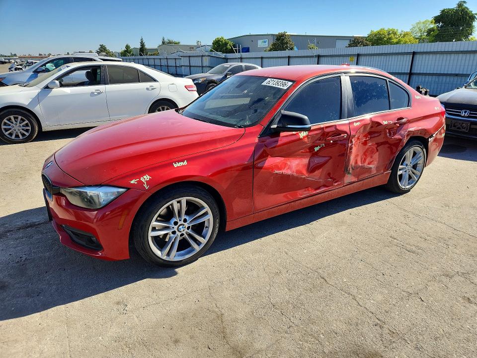 2016 BMW 3er VIN WBA8E1G51GNT99264 COPART salvage auction — SIDE, Salvage Title, sold $1,300 on 2026-08-24 (photo 1)