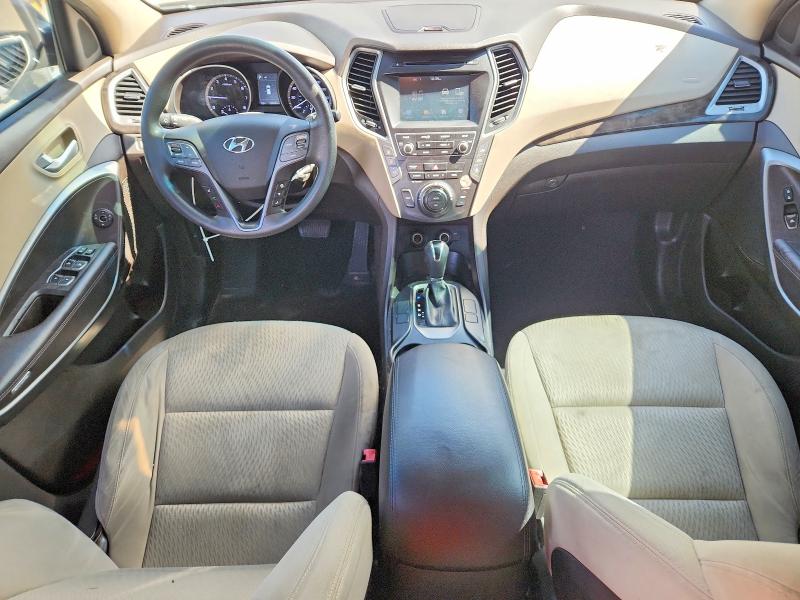 2017 Hyundai Santa fe VIN KM8SM4HF3HU178160 COPART salvage auction — FRONT END, FL - CERTIFICATE OF TITLE, sold $3,450 on 2026-07-28 (photo 8)