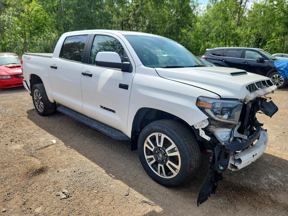 2021 Toyota Tundra VIN 5TFDY5F16MX961416 COPART salvage auction — FRONT END, ON - PERMIT SALVAGE, sold $13,100 on 2026-07-28 (photo 4)