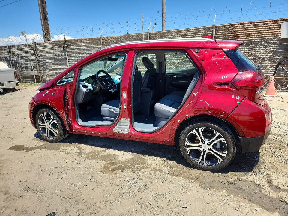2021 Chevrolet Bolt VIN 1G1FZ6S05M4114597 COPART salvage auction — SIDE, Ca - Salvage Certificate, sold $3,850 on 2026-07-30 (photo 2)