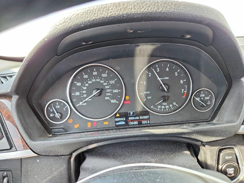 2013 BMW 3er VIN WBA3B5C5XDJ599059 COPART salvage auction — FRONT END, Ut - Salvage Certificate, sold $975 on 2026-08-14 (photo 9)
