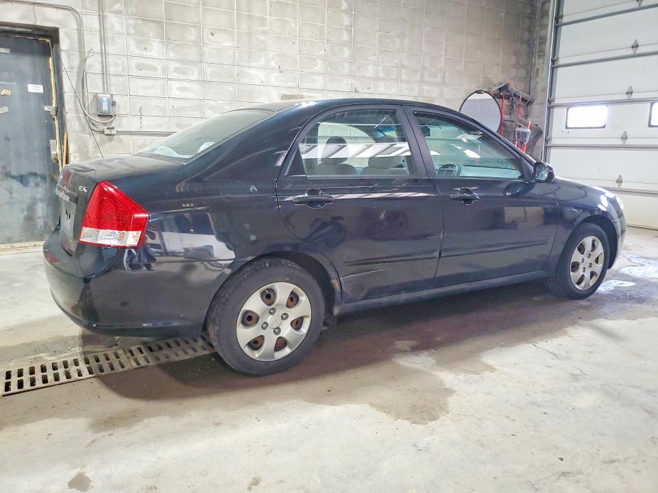2008 Kia Spectra VIN KNAFE121285565062 COPART salvage auction — HAIL, MN - CERTIFICATE OF TITLE, sold $400 on 2026-07-07 (photo 3)