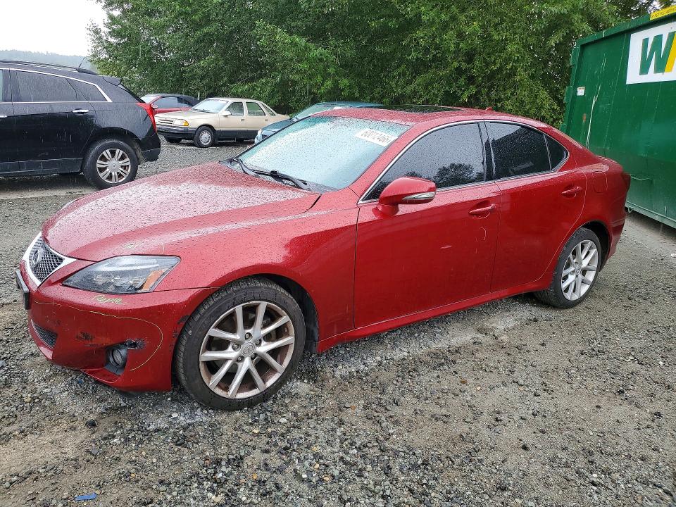 2011 Lexus Is 250 VIN JTHCF5C21B5050545 COPART salvage auction — UNDERCARRIAGE, WA - BILL OF SALE, sold $1,500 on 2026-07-20 (photo 1)