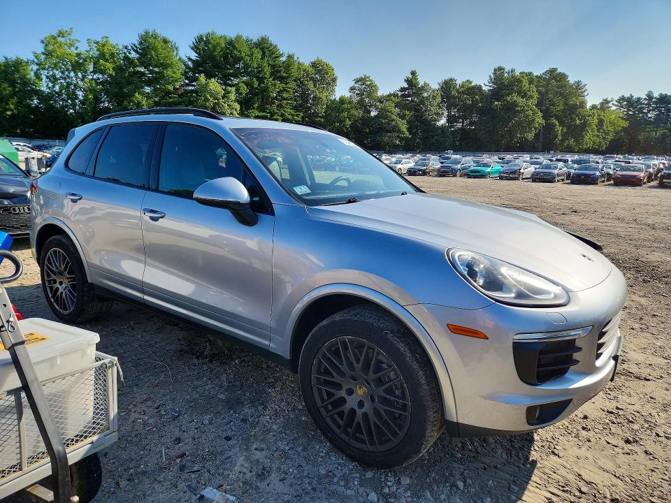 2018 Porsche Cayenne VIN WP1AA2A21JKA05113 COPART salvage auction — FRONT END, Ma - Cert Of Title-Salvage, sold $3,100 on 2026-08-17 (photo 4)