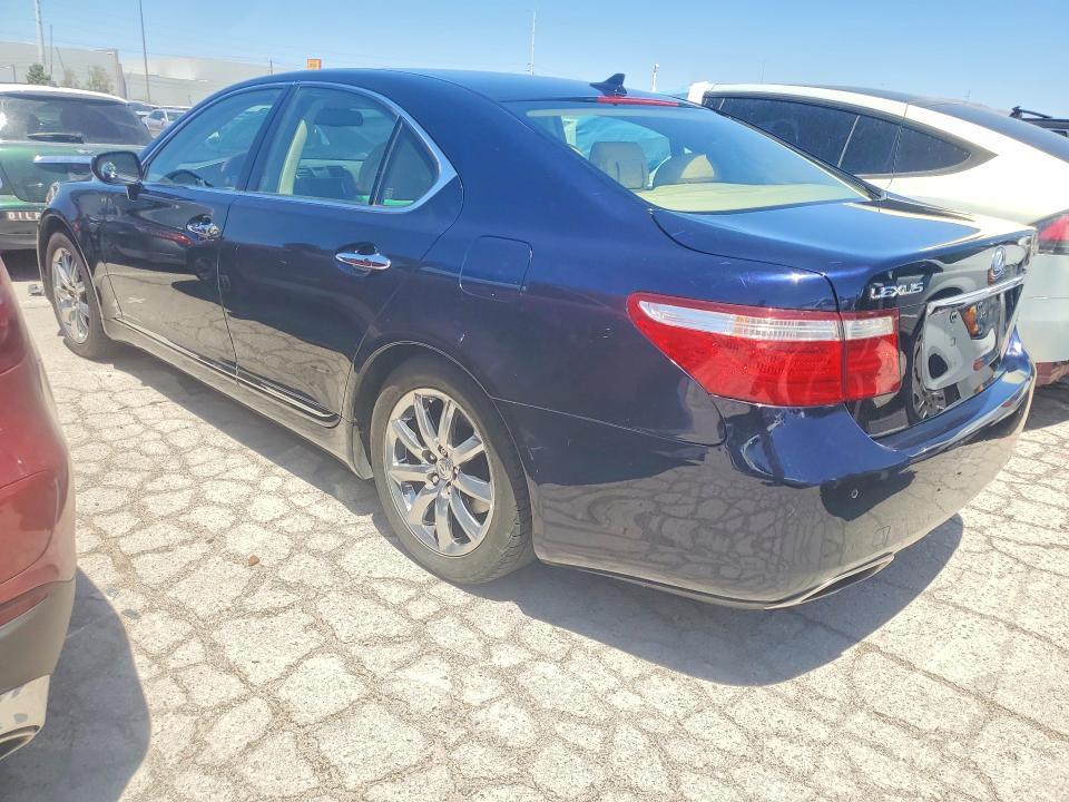 2008 Lexus Ls 460 VIN JTHBL46F685056427 COPART salvage auction — MINOR DENT/SCRATCHES, Nv - Certificate Of Title, sold $2,250 on 2026-07-23 (photo 2)