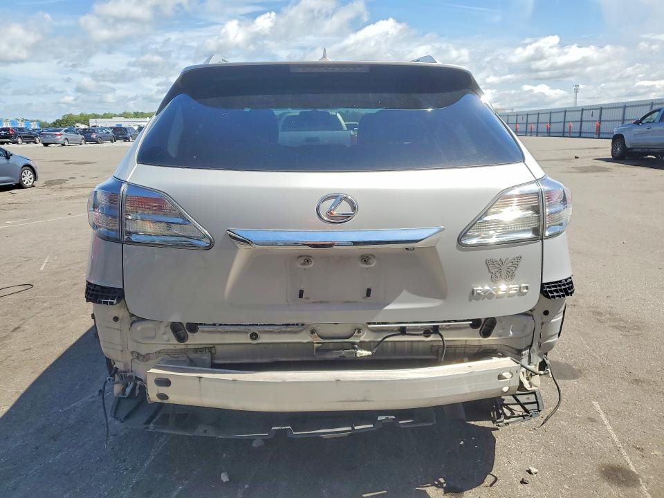 2012 Lexus Rx VIN 2T2ZK1BA3CC070904 COPART salvage auction — REAR END, Fl - Cert Of Title Slvg Rebuildable, sold $2,650 on 2026-07-20 (photo 6)
