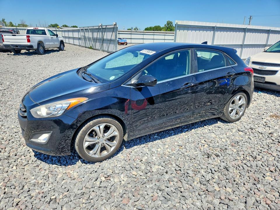 2013 Hyundai Elantra VIN KMHD35LE6DU123793 COPART salvage auction — MINOR DENT/SCRATCHES, WI - JUNKED VEHICLE BILL OF SALE, sold $600 on 2026-07-27 (photo 1)