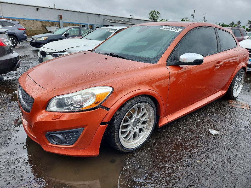 2011 Volvo C30 VIN YV1672MK8B2201353 COPART salvage auction — FRONT END, CT - CERT OF TITLE-SALVAGE, sold $1,850 on 2026-08-07 (photo 1)